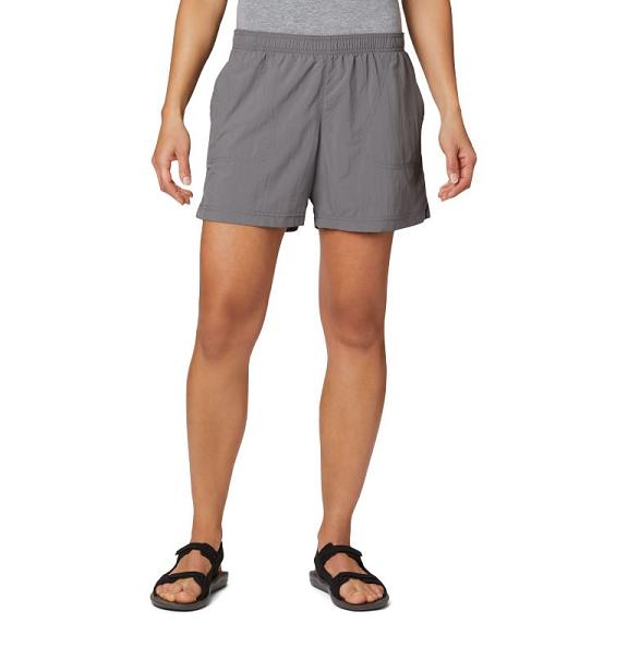 Columbia Sandy River Shorts Grey For Women's NZ46182 New Zealand